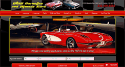 Desktop Screenshot of corvettesandmusclecars.com