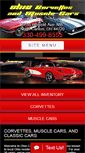 Mobile Screenshot of corvettesandmusclecars.com